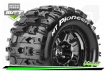 LR-T3321BCH Reifen/F. 1:8/Lou MT-Pioneer OS schwarz chrome