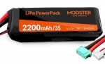 10113 Lipo 11,1/2200 Black 30C mpx/XH