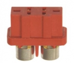 71273 6-Pol Buchse/Akku DK! rot - 100A