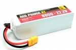15448 LiPo Akku RED POWER XT 8000 - 22,2V