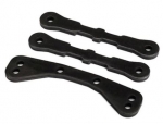 TRX7726 X-MAXX Bulkhead Tie-Bar oben (1) / unten (2) Stahl