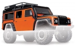 TRX8011A Karosse TRX-4 Land Rover Defender Adventure-Edition orange-schwarz