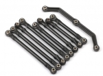 TRX9742R TRX4m Suspension Link Set komplett 9-teilig