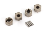 TRX9750A TRX4m Radmitnehmer 7mm-Hex Stahl