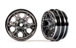 TRX9770-BLKCR TRX4m Felgen 1.0 schwarz-chrome 2 Stück