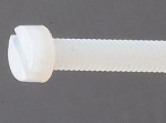 10679 M6x75 Zylinderkopfschrauben Nylon 10 Stück
