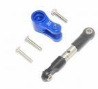 GPMTXMS16025TB GPM Aluminium Servohorn 25T mit Lenkstange blau TRX MAXX